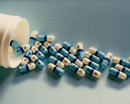 HIV medication capsules, 1987