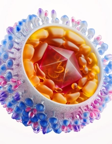 Herpes Simplex Virus Science Image