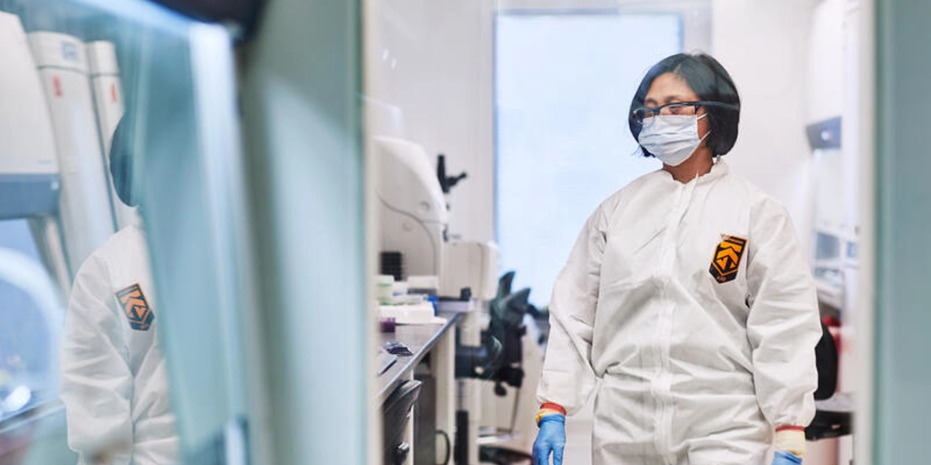 scientist in a lab