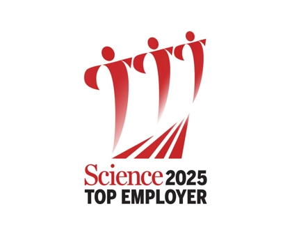 Science 2025 top employer logo