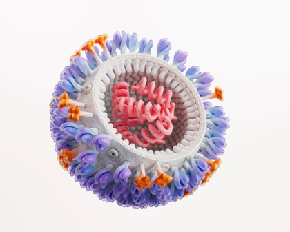 Influenza Science Image