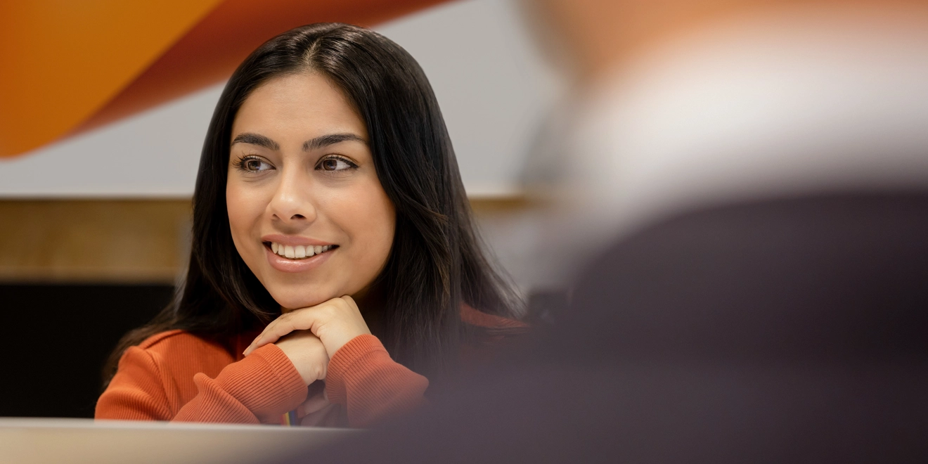 GSKH team member listening