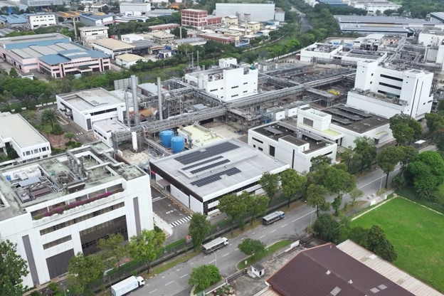 Birdseye view of Jurong site